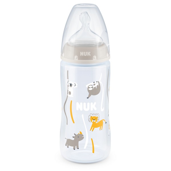 Продукт NUK First Choice РР Temperature control - Шише 300мл силикон 0-6 мес. М микс - 0 - BG Hlapeta