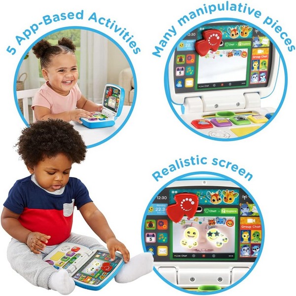 Продукт Vtech Образователен лаптоп - Интерактивна играчка, 4.4 x 7.7 x 14.3 cm - 0 - BG Hlapeta