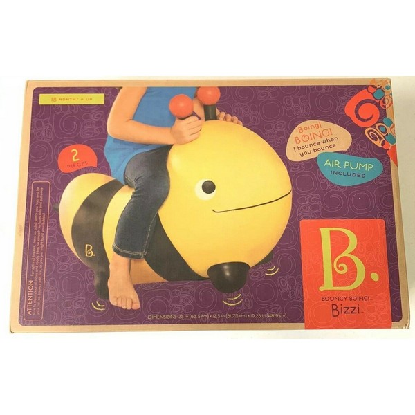 Продукт Battat Пчела за скачане - Детска играчка, 53 х 25 х 50 см - 0 - BG Hlapeta