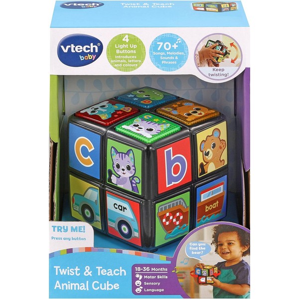 Продукт Vtech Образователен Куб - Интерактивна играчка, 7.5 x 7.5 x 7.5 cm - 0 - BG Hlapeta