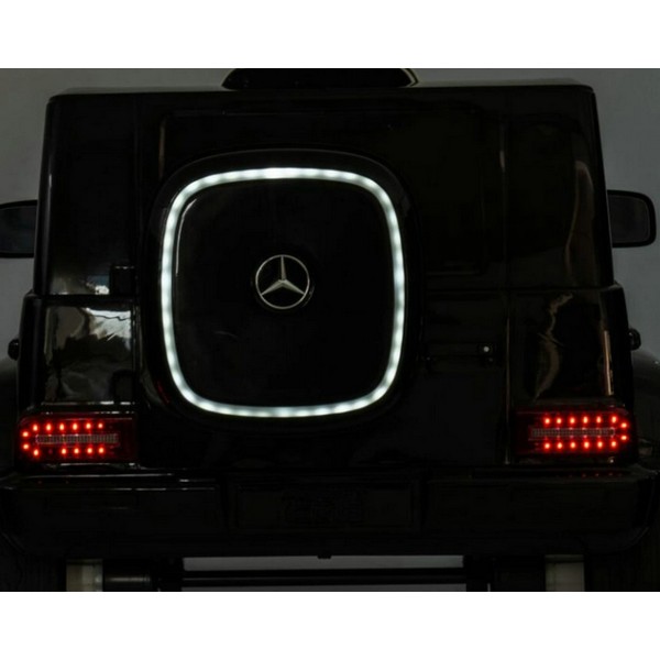 Продукт Акумулаторен джип Mercedes-Benz Concept EQG 12V с меки гуми и кожена седалка, модел 2024г - 0 - BG Hlapeta
