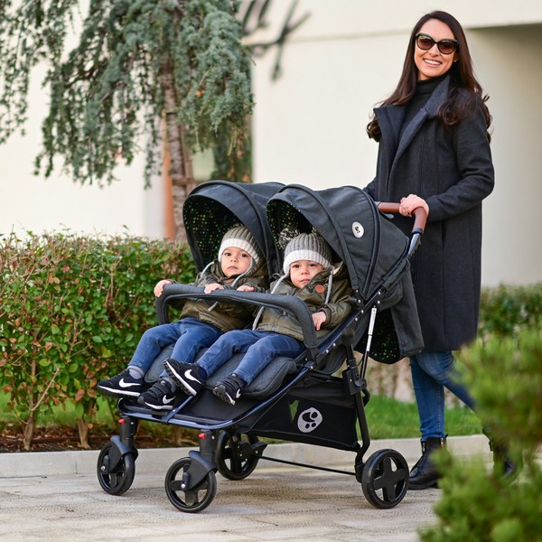 Продукт Lorelli DUO - Детска количка за близнаци + чанта - 0 - BG Hlapeta
