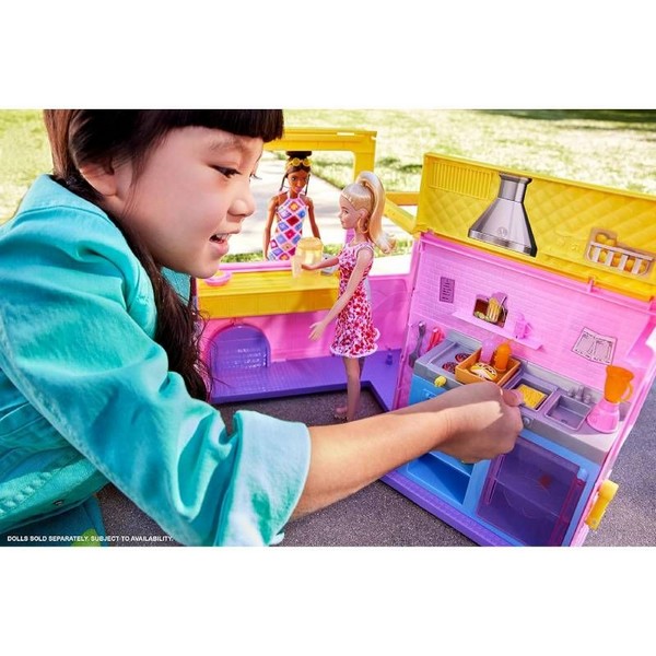 Продукт Mattel Barbie - Игрален комплект Камион за лимонада, с 25 аксесоара - 0 - BG Hlapeta