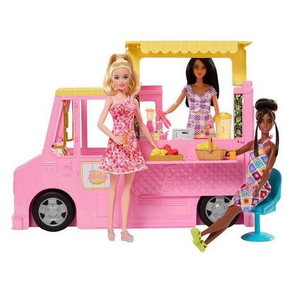 Продукт Mattel Barbie - Игрален комплект Камион за лимонада, с 25 аксесоара - 0 - BG Hlapeta