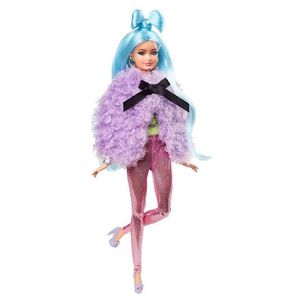 Продукт Mattel Barbie Extra Blue Hair Deluxe - Кукла с домашен любимец и аксесоари, над 30 визии - 0 - BG Hlapeta