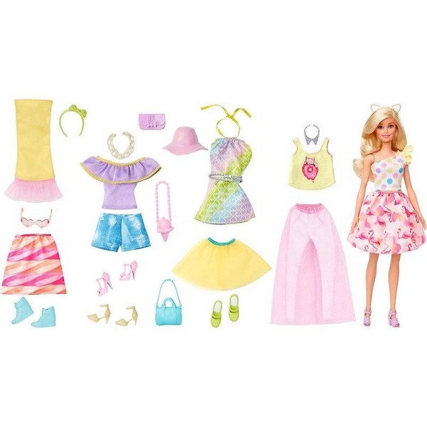 Продукт Mattel Barbie Моден комплект с тоалети - Кукла с аксесоари - 0 - BG Hlapeta