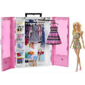 Mattel Barbie - Гардероб с кукла и аксесоари