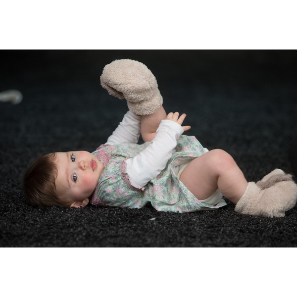 Продукт Bo Jungle Лъвче - Бебешки чорапчета с дрънкалка - 0 - BG Hlapeta