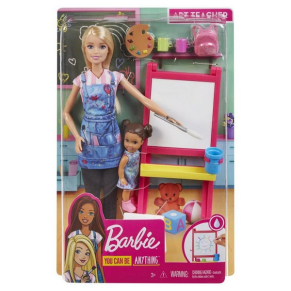 Mattel BARBIE - Комплект Учител по рисуване