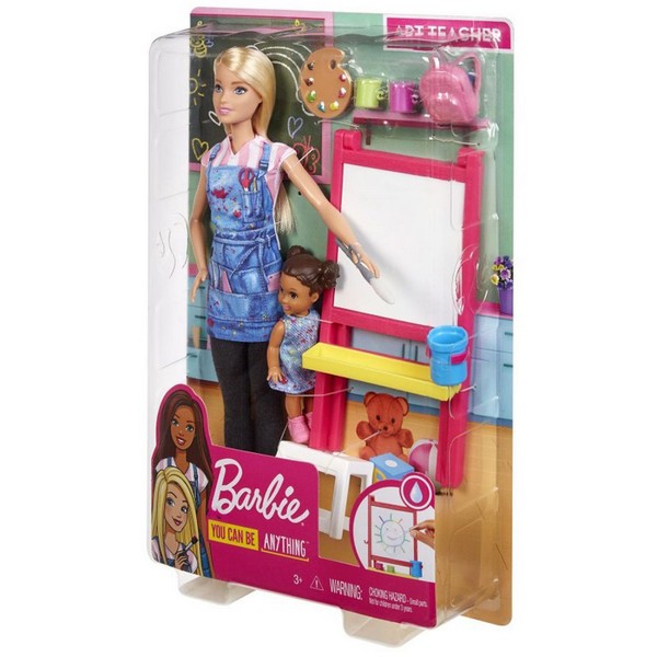 Продукт Mattel BARBIE - Комплект Учител по рисуване - 0 - BG Hlapeta