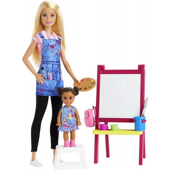 Продукт Mattel BARBIE - Комплект Учител по рисуване - 0 - BG Hlapeta