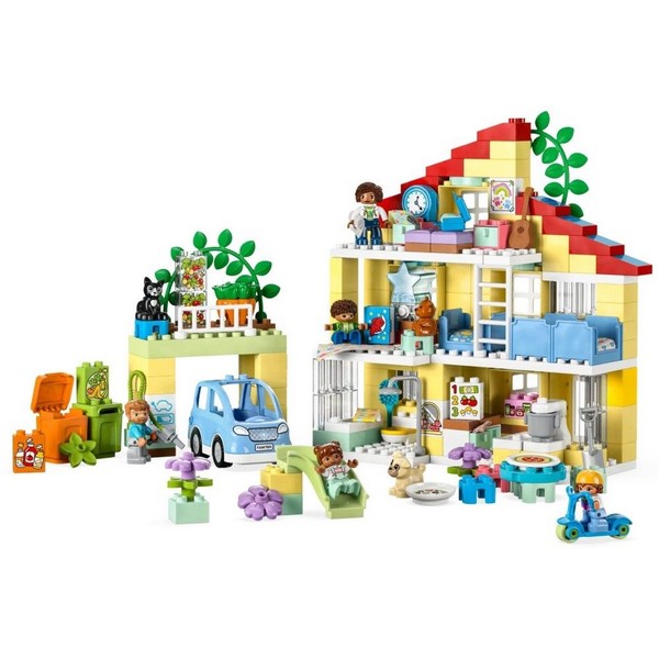 Продукт LEGO Duplo Семейна къща - Конструктор 3в1 - 0 - BG Hlapeta