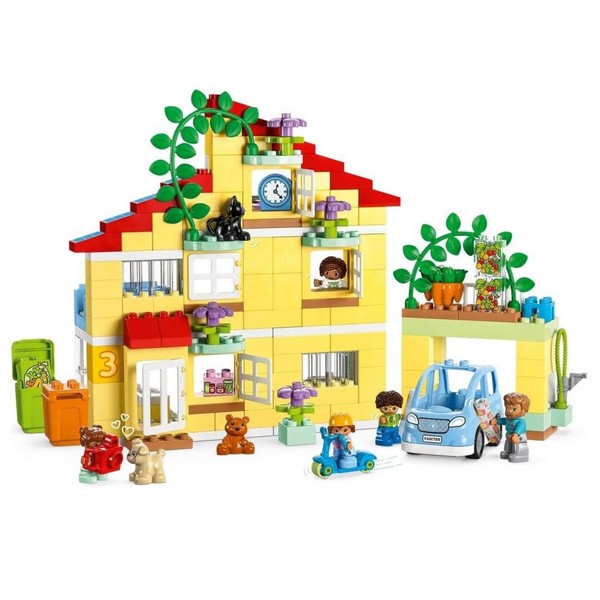 Продукт LEGO Duplo Семейна къща - Конструктор 3в1 - 0 - BG Hlapeta