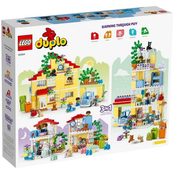 Продукт LEGO Duplo Семейна къща - Конструктор 3в1 - 0 - BG Hlapeta