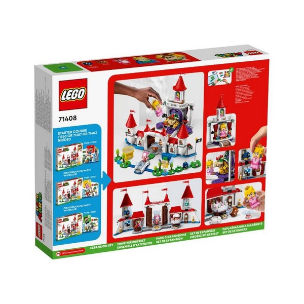 Продукт LEGO Super Mario Комплект с допълнения Замъкът на Принцеса Праскова - Конструктор - 0 - BG Hlapeta