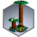 LEGO Minecraft Модерната дървесна къща - Конструктор
