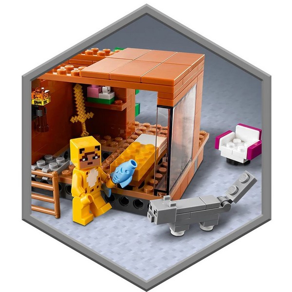 Продукт LEGO Minecraft Модерната дървесна къща - Конструктор - 0 - BG Hlapeta