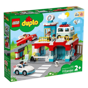 LEGO DUPLO Паркинг и автомивка - Конструктор