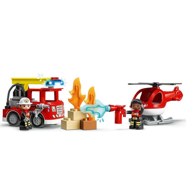 Продукт LEGO DUPLO Пожарна команда и хеликоптер - Конструктор - 0 - BG Hlapeta