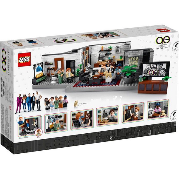 Продукт LEGO Icons Queer Eye Апартаментът The Fab 5 - Конструктор - 0 - BG Hlapeta