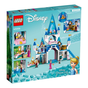 LEGO Disney Princess Замъкът на Пепеляшка и Чаровния принц - Конструктор