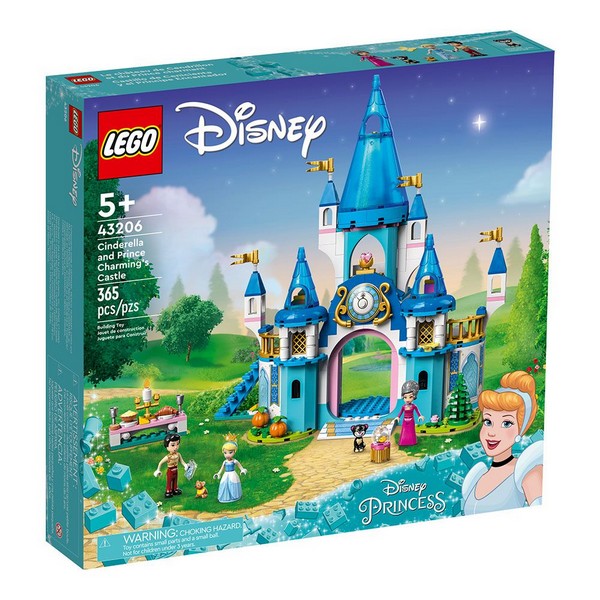 Продукт LEGO Disney Princess Замъкът на Пепеляшка и Чаровния принц - Конструктор - 0 - BG Hlapeta