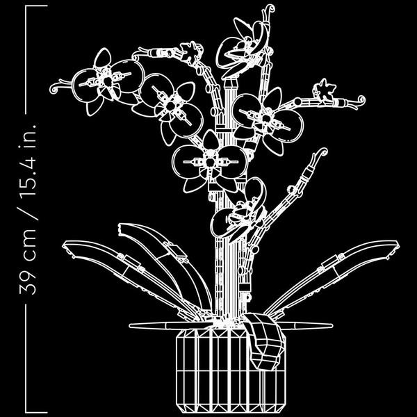Продукт LEGO Icons Орхидея - Конструктор - 0 - BG Hlapeta