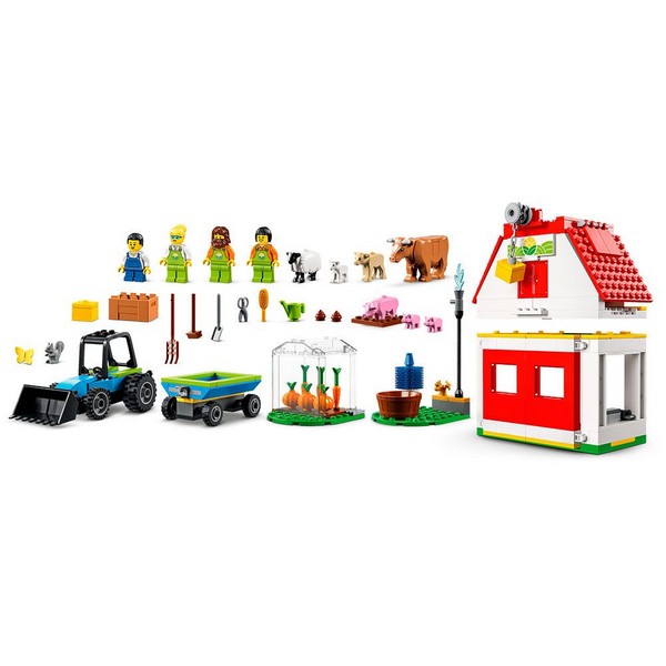 Продукт LEGO City Хамбар и животни във фермата - Конструктор - 0 - BG Hlapeta