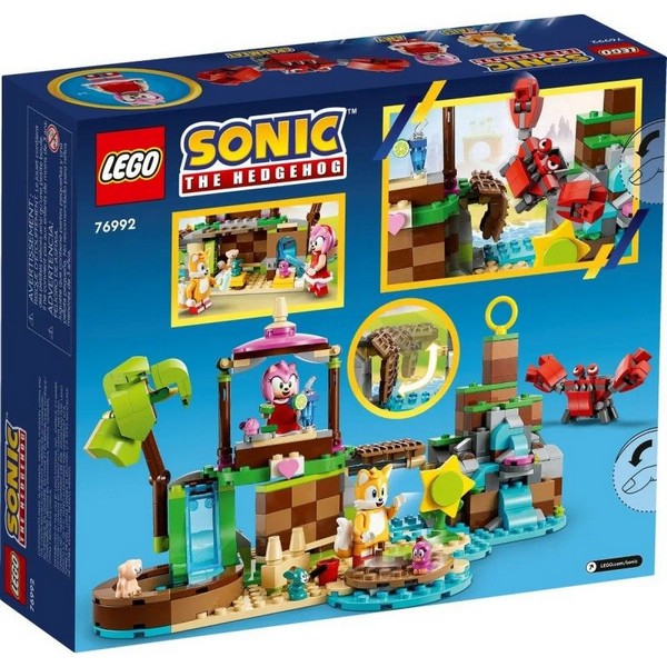 Продукт LEGO Sonic the Hedgehog Островът на Ейми за спасяване на животни - Конструктор - 0 - BG Hlapeta