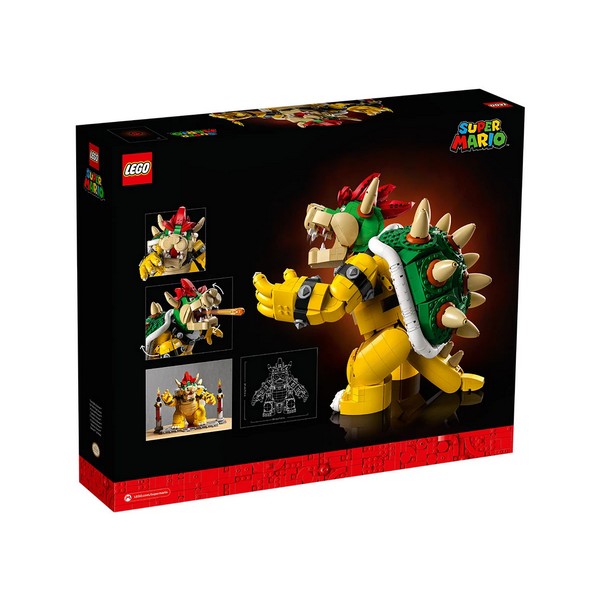 Продукт LEGO Super Mario The Mighty Bowser - Модел за конструиране на Bowser - 0 - BG Hlapeta