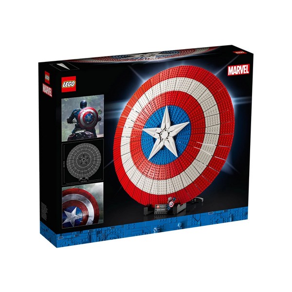 Продукт LEGO Marvel Super Heroes Щитът на Капитан Америка - Конструктор - 0 - BG Hlapeta