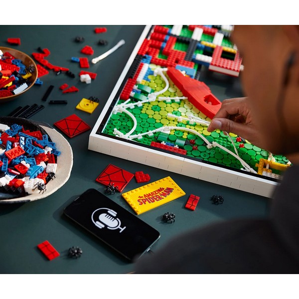 Продукт  LEGO Art Невероятният Спайдърмен - Конструктор - 0 - BG Hlapeta