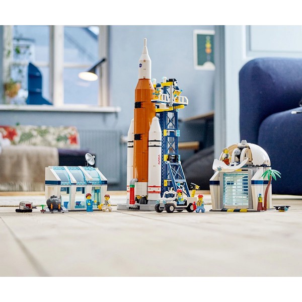 Продукт LEGO City Space Port Център за изстрелване на ракети - Конструктор - 0 - BG Hlapeta