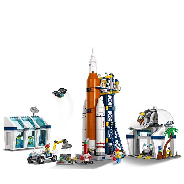 Продукт LEGO City Space Port Център за изстрелване на ракети - Конструктор - 0 - BG Hlapeta