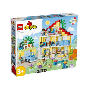 LEGO DUPLO Town Семейна къща 3 в 1 - Конструктор