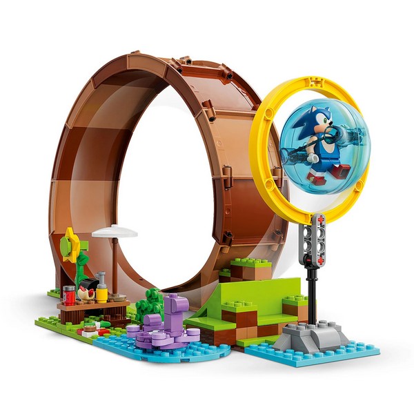 Продукт LEGO Sonic the Hedgehog Соник - Игра с лупинги в зелената зона - 0 - BG Hlapeta