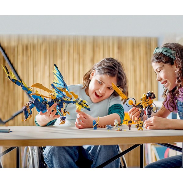 Продукт LEGO NINJAGO Стихиен дракон срещу робот на Императрицата - Конструктор - 0 - BG Hlapeta