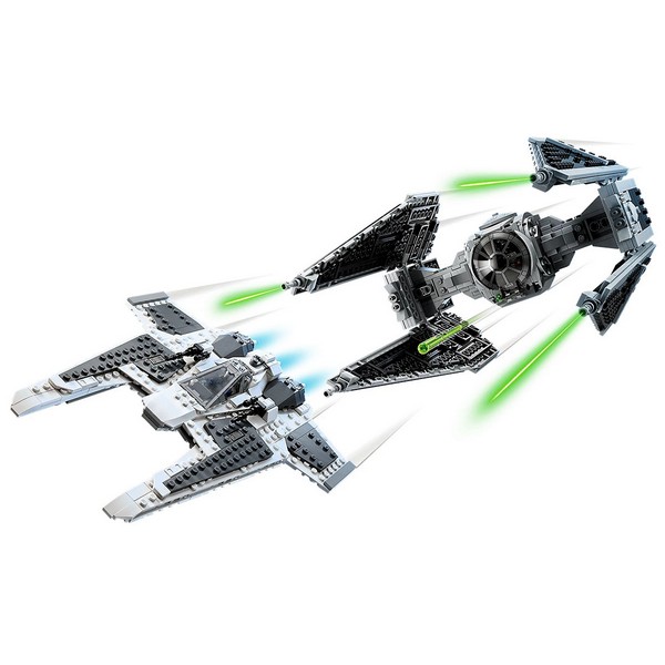 Продукт LEGO Star Wars Mandalorian Мандалорски изтребител срещу TIE Interceptor - Конструктор - 0 - BG Hlapeta