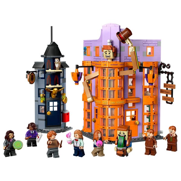 Продукт LEGO Harry Potter Диагон-али: Магийки шегобийки от Уизли - Конструктор - 0 - BG Hlapeta