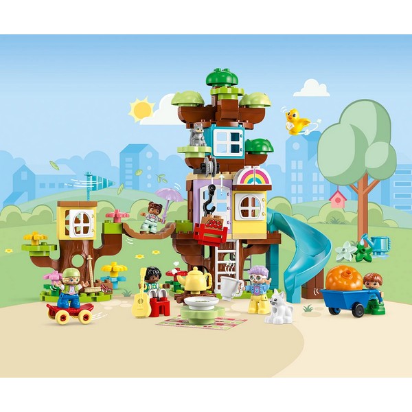 Продукт LEGO DUPLO Town - Дървесна къща 3 в 1 - 0 - BG Hlapeta