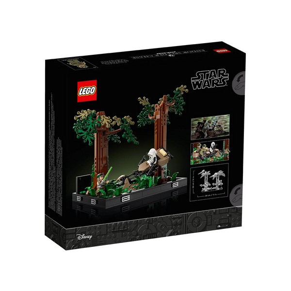 Продукт LEGO Star Wars - Диорама на преследването на Ендор - 0 - BG Hlapeta