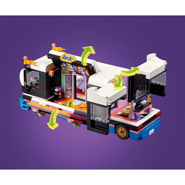 Продукт LEGO Friends - Бус за турне на поп звезди - 0 - BG Hlapeta