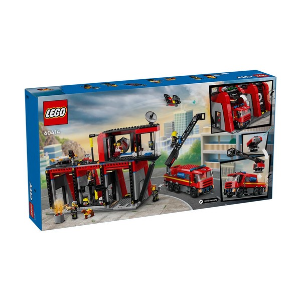 Продукт LEGO City Fire - Пожарна команда и пожарникарски камион - 0 - BG Hlapeta