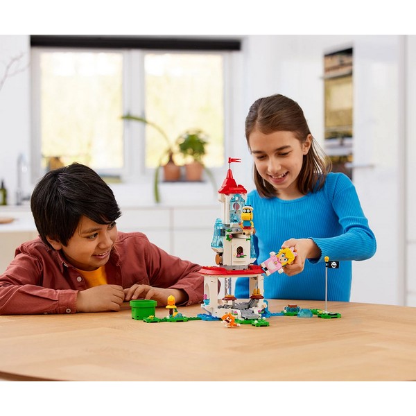 Продукт LEGO Super Mario Cat Peach Suit and Frozen Tower - Комплект - 0 - BG Hlapeta