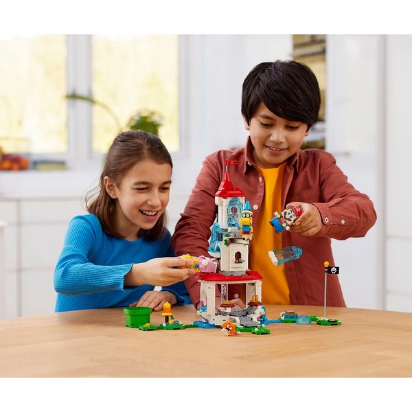 Продукт LEGO Super Mario Cat Peach Suit and Frozen Tower - Комплект - 0 - BG Hlapeta