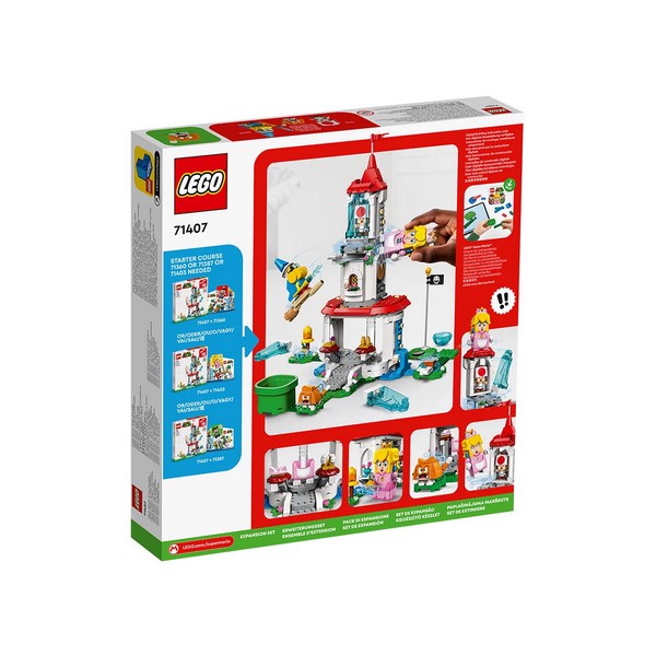 Продукт LEGO Super Mario Cat Peach Suit and Frozen Tower - Комплект - 0 - BG Hlapeta