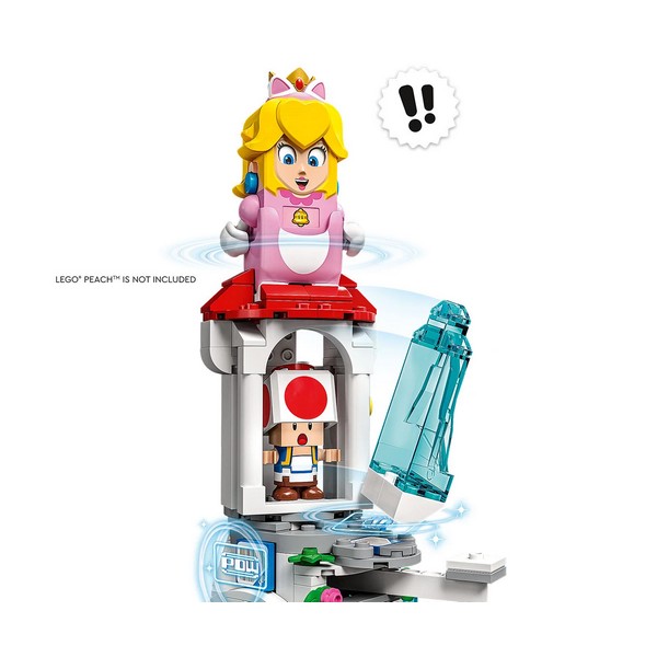 Продукт LEGO Super Mario Cat Peach Suit and Frozen Tower - Комплект - 0 - BG Hlapeta