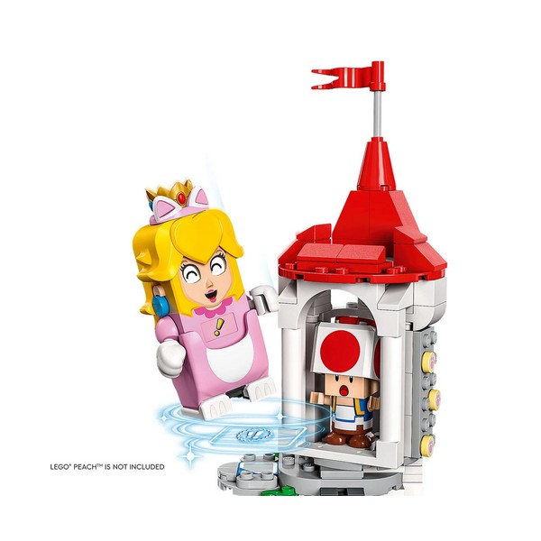 Продукт LEGO Super Mario Cat Peach Suit and Frozen Tower - Комплект - 0 - BG Hlapeta