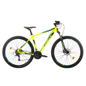 SPRINT MAVERICK HARDTAIL - Планински велосипед 29 инча, неоново зелено/матово