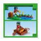 Продукт LEGO Minecraft - Жабешката къща - 3 - BG Hlapeta